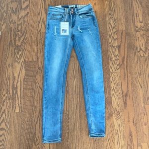 New mod rose ankle jean